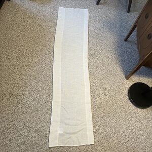 Better Homes & Gardens Valance Tan Vanilla Dream Linen Blend 60Wx14L Curtain